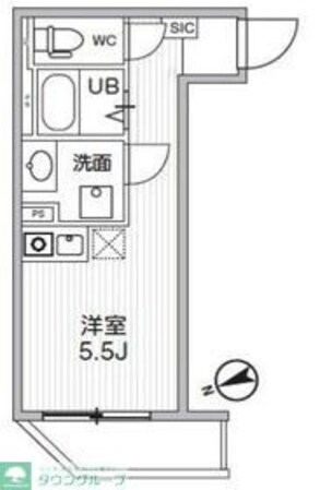 T’s Cuore柴又Iの物件間取画像